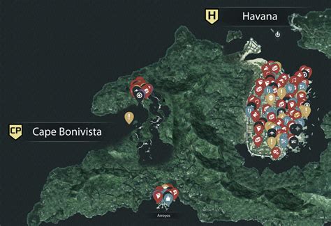 map of assassin's creed black flag|assassin's creed black flag interactive map.